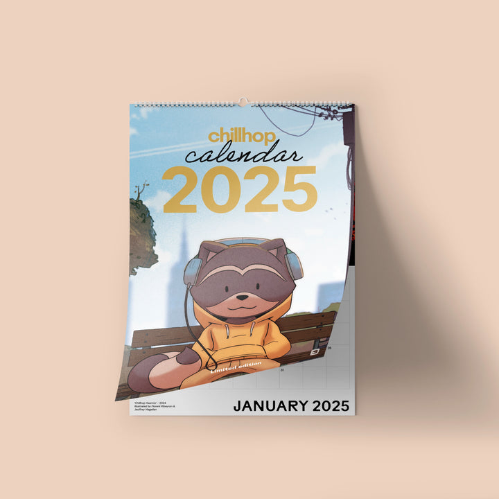 Official 2025 Chillhop Calendar (100 Only!)