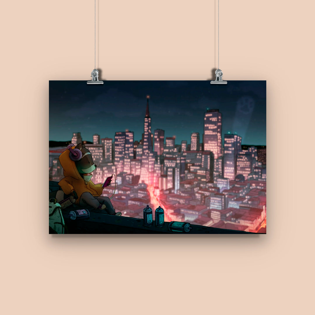 City Escape' Fine Art Print