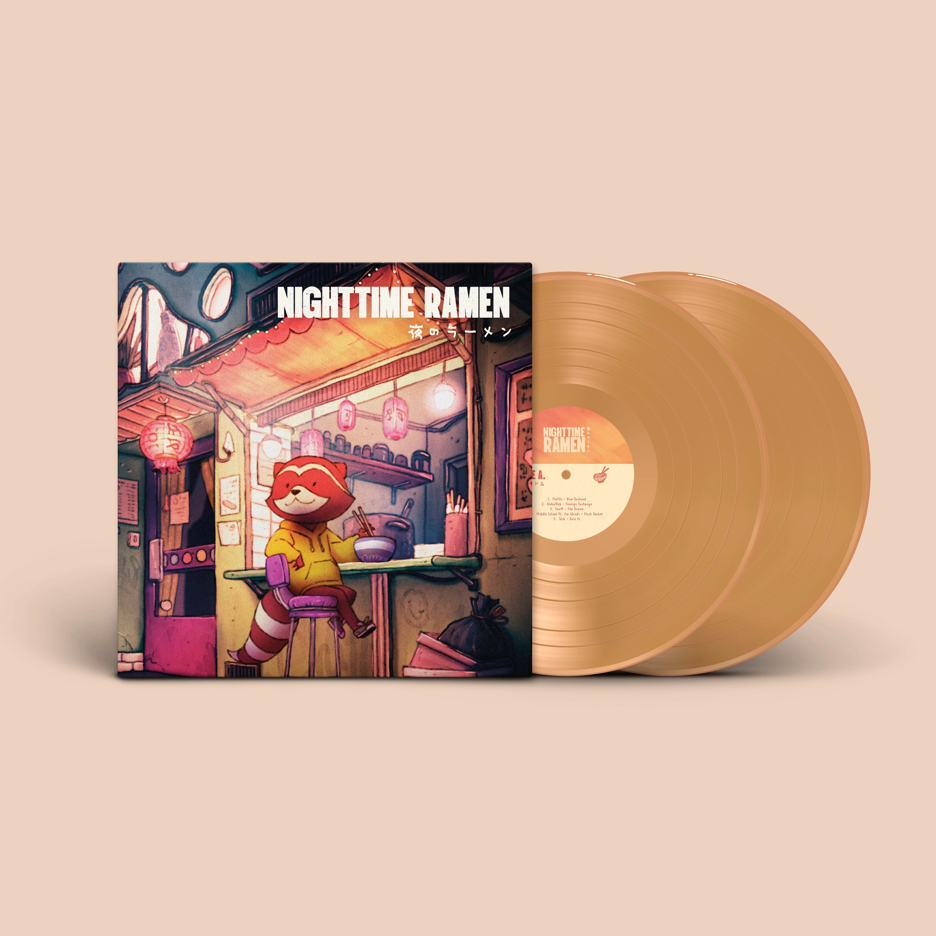 Chillhop Raccoon Nighttime Ramen Mix (Limited Edition Brown Broth