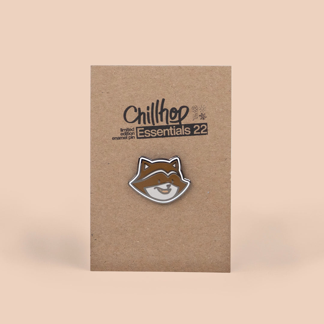 Essentials 2022 Character Pins - Chillville Raccoon