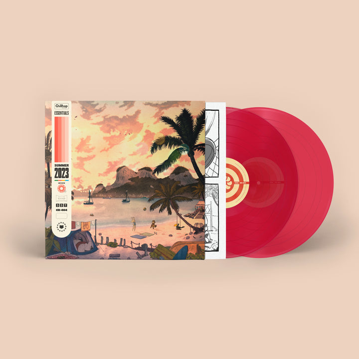 Chillhop Essentials - Summer 2023 Red Transparent Vinyl - 200 Only! - Limited Edition