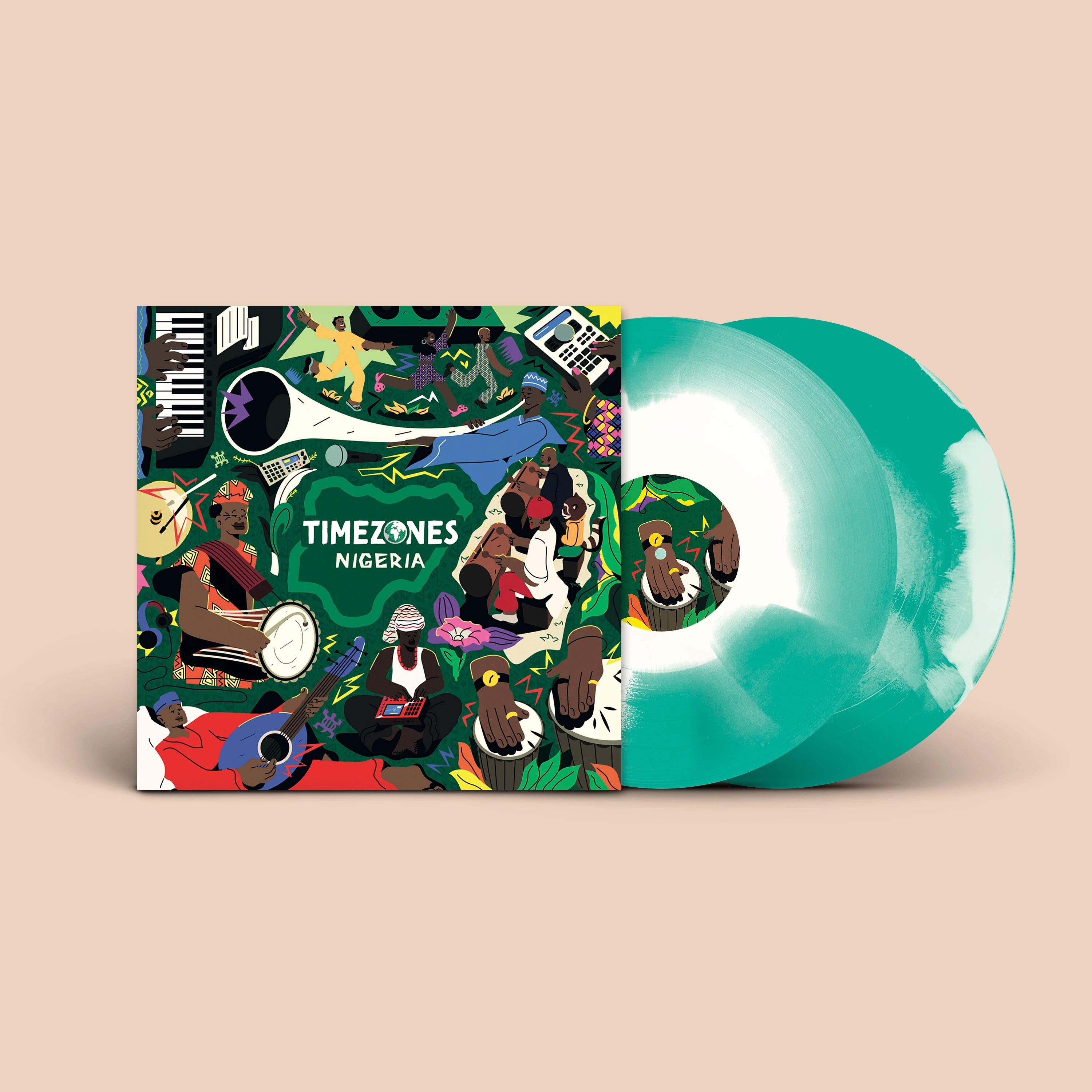 Chillhop Timezones Nigeria (Limited Edition Color In Color Vinyl