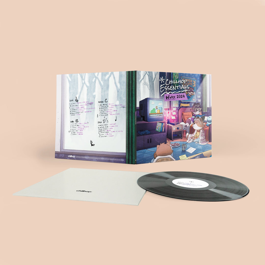 Chillhop Essentials - Winter 2024 Limited Black Vinyl