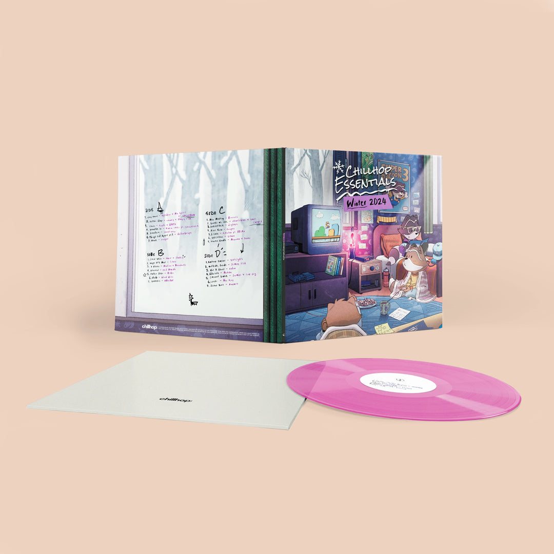 Chillhop Essentials - Winter 2024 Limited Deep Purple Transparent Vinyl