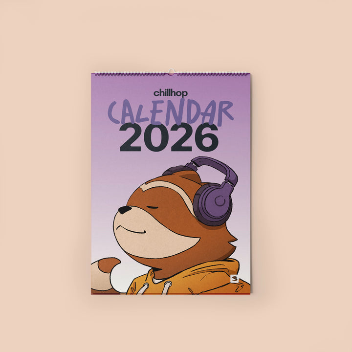 Official 2026 Chillhop Calendar - Limited Edition