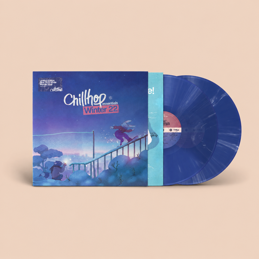 Chillhop Essentials - Winter 2022 Blue Transparent Marbled Vinyl - Limited Edition