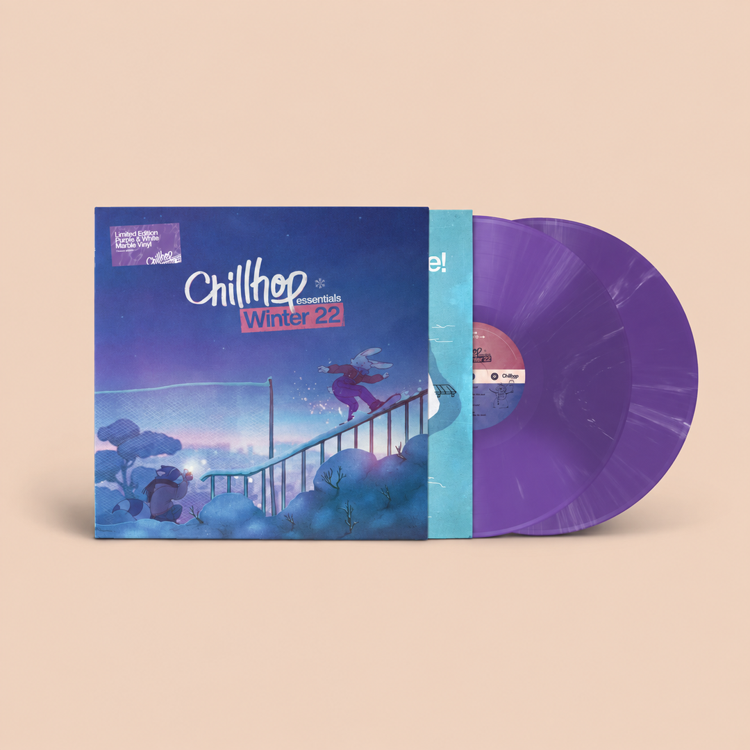 Chillhop Essentials - Winter 2022 Purple Marbled Vinyl