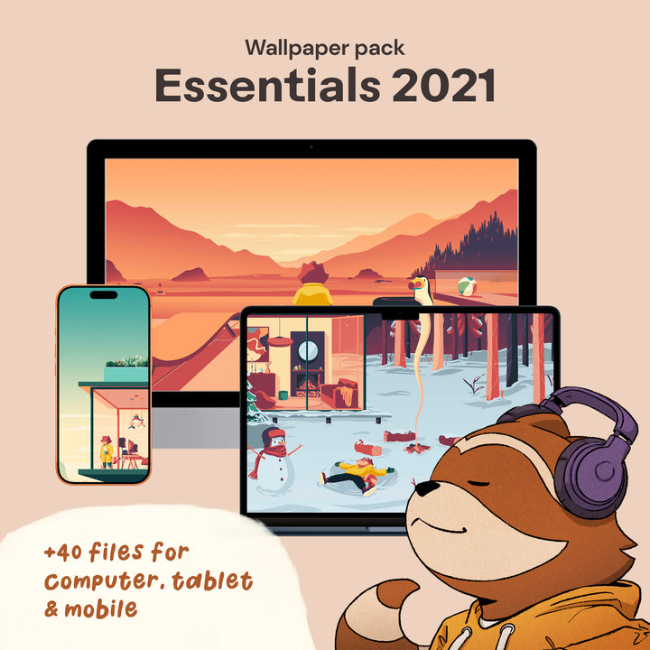 Wallpaper Pack - Chillhop Essentials 2021