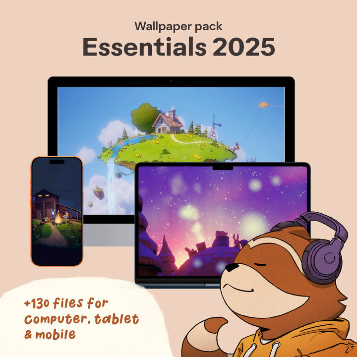 Mega Wallpaper Pack - Chillhop Essentials 2025