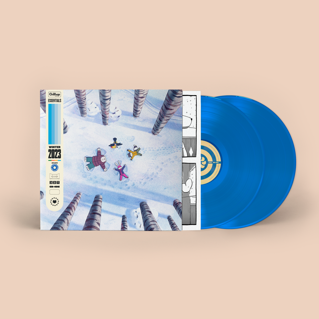 Chillhop Essentials - Winter 2023 Blue Vinyl - 200 Only! (Pre-Order) - Limited Edition
