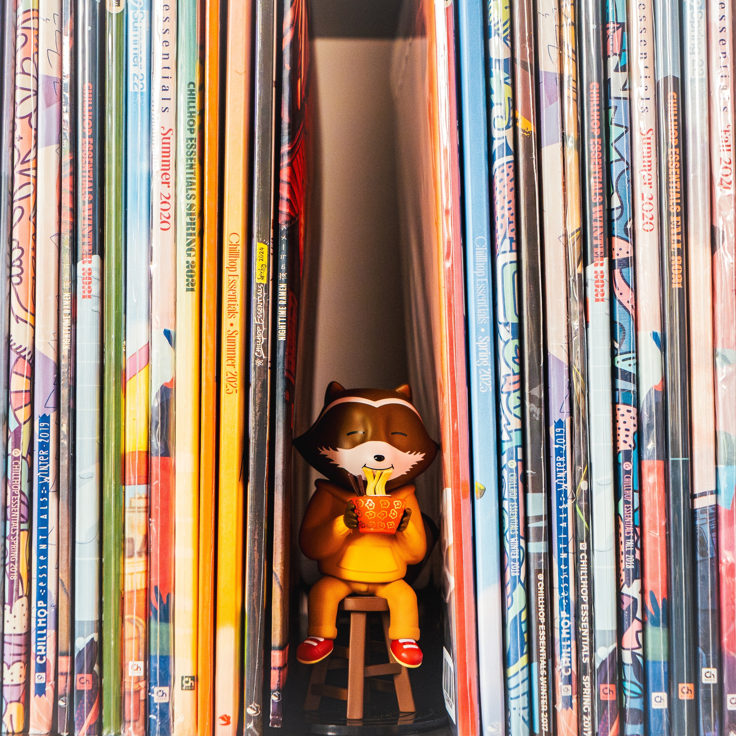 Limited Edition 'Ramen Raccoon' Figurine - (Collectors Item
