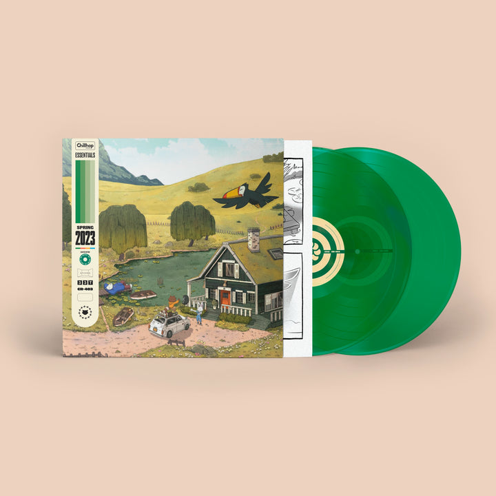 Chillhop Essentials - Spring 2023 Green Transparent Vinyl - 200 Only! - Limited Edition