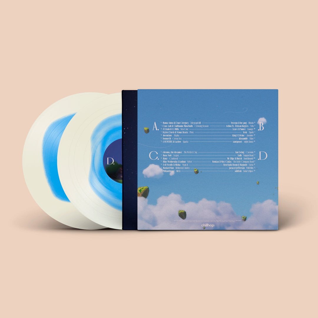 Chillhop Essentials - Spring 2025 Limited Cream White & Baby Blue Vinyl