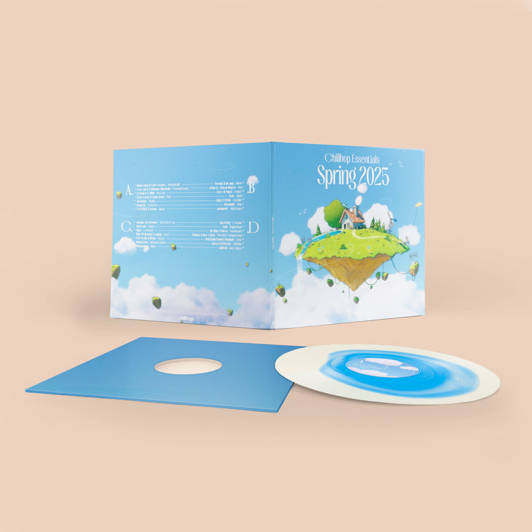 Chillhop Essentials - Spring 2025 Limited Cream White & Baby Blue Vinyl