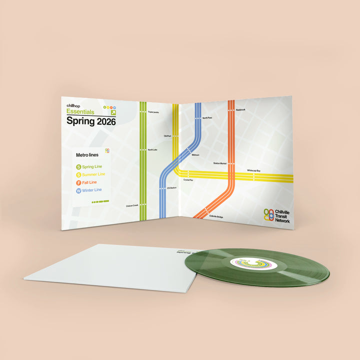 Chillhop Essentials - Spring 2026 Limited Transparent Green Vinyl