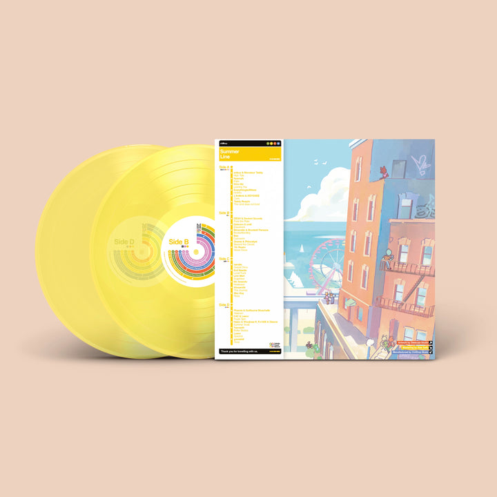 Chillhop Essentials - Summer 2026 Limited Transparent Yellow Vinyl