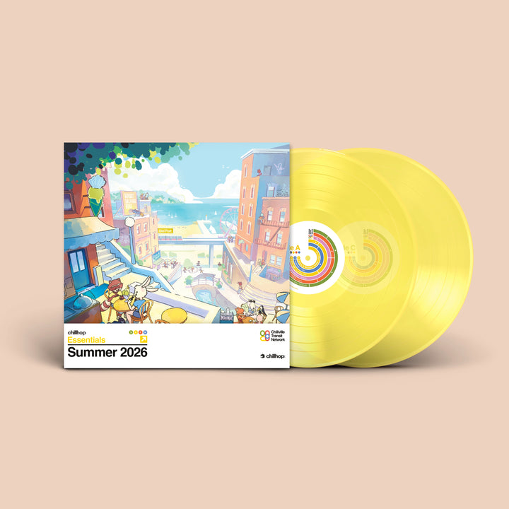 Chillhop Essentials - Summer 2026 Limited Transparent Yellow Vinyl