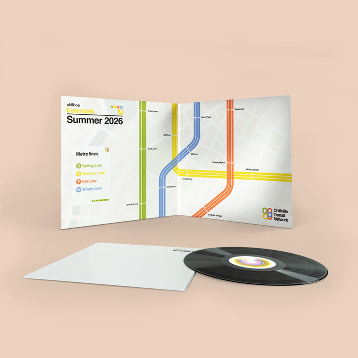Chillhop Essentials - Summer 2026 Limited Black Vinyl