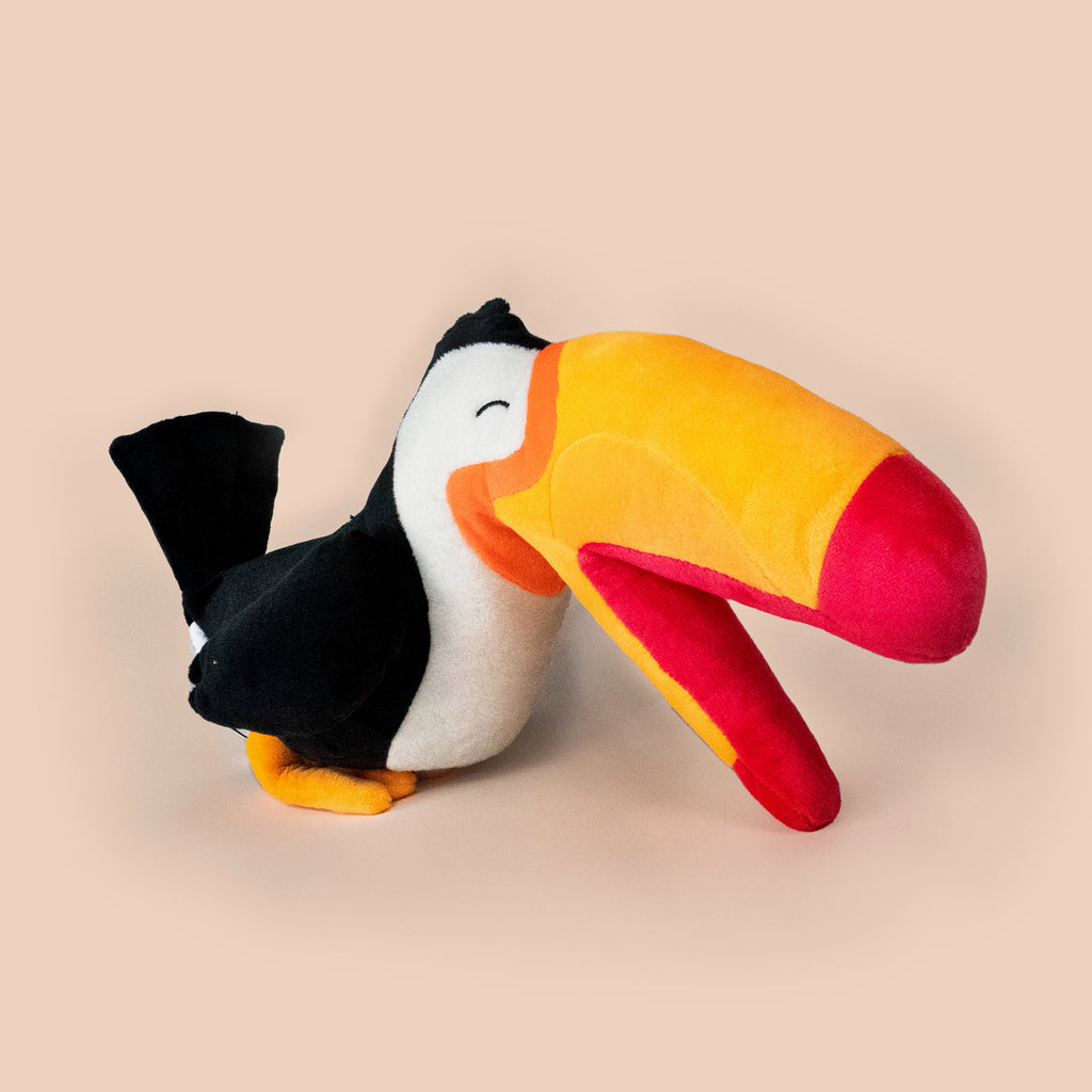 duvoplus Peluche Toucan Cuddle 38x22x8cm Multicolore duvoplus Peluche Toucan Cuddle 38x22x8cm Multicolore