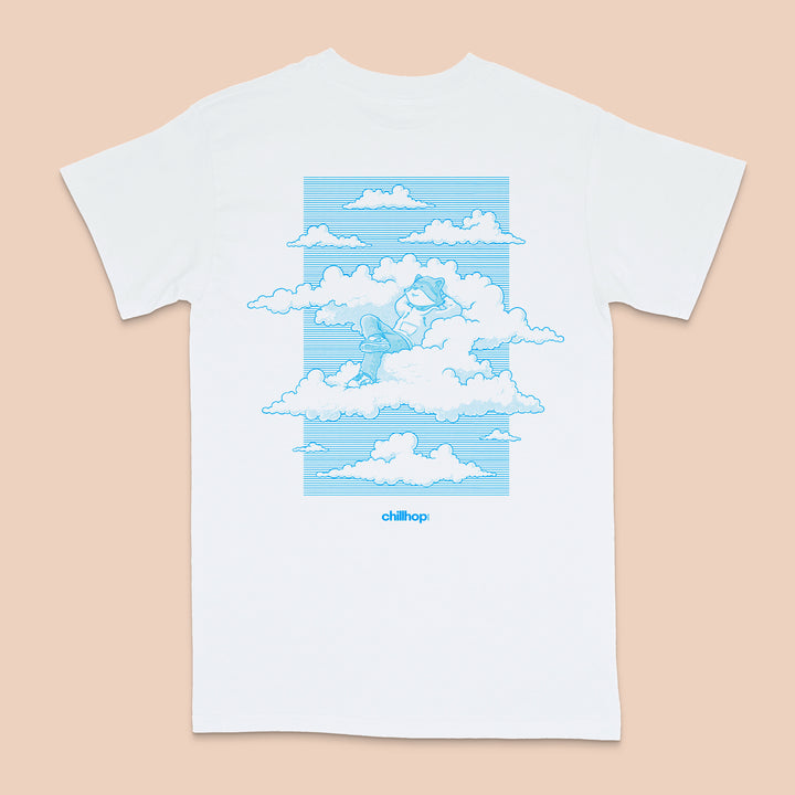 Head In The Clouds Tee - Bright White