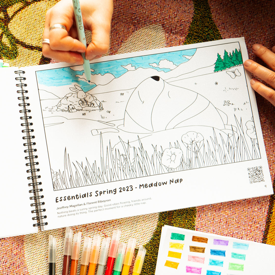 Chillhop Mindful Coloring Book Vol 2